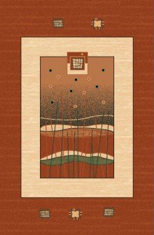 TEPPICH KLASSISCH SEHR BUNT wunderschöne Muster PERFEKT INS WOHNZIMMER in Rot/Terrakotta (280 cm x 380 cm) - 2