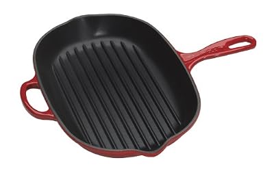 Le Creuset Skillet grill ovale, 32cm, cerise