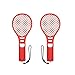 Price comparison product image PoeHXtyy 1 Pair Tennis Racket for Nintendo Switch,Somatosensory Joy Con Gaming Controller Grip Tennis Rackets for Mario Tennis Aces