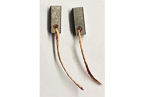 BARGAINWORLDUK Carbon Brushes to fit 5x5x12 mm 0.15" Fan Window Glass Regulator Wiper Motor B15