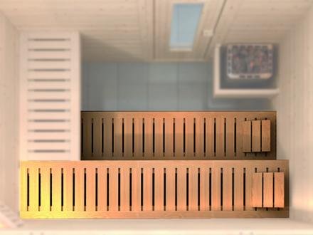 Preisvergleich Produktbild Saunaliege 2