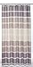 Produktbild axentia 121760 Duschvorhang Serie Marseille, gestreift circa 180 x 200 cm, taupe