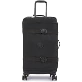 Kipling Spontaneous M Medium Wheeled Luggage, Vertical, Black Noir (Black)
