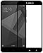 PES Pro Hd+ Crystal Clear Full Screen Coverage Tempered Glass Screen Protector For Redmi 4 [May 2017 Release] - Black RS.80.00