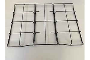 HOMELY R Kit 3 Griglie Electrolux Rex Zanussi Aeg per cucina piano cottura 5 fuochi a gas complete 12 gommini antiscivolo antigraffio - PX75 XXV - 3546164033-3546164041 - 3546165022 - P4486/KIT