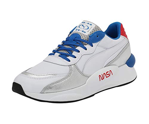 Puma RS 9.8 Space Agency NASA 372509 01 White Silver - Zapatillas Deportivas para Hombre Blanco Size: 42 EU