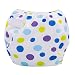 Yistu Washable Nappy, Newborn Baby Cloth Diaper Cover Adjustable Reusable Washable Nappy (B)
