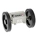 Produktbild Roller-Type Meterzähler,Rolling Rad 5 Ziffern Zähler Rolling Wheel Digits 0-9999.9 Längenzähler Messlänge Max. Geschwindigkeit 350 RPM Grau Reset