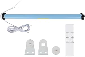 zemismart Zigbee rullgardinsmotor för 38 mm rör, röststyrning/app/timer, Alexa-styrning/Google Home, Smart Tuya Zigbee Hub Tu