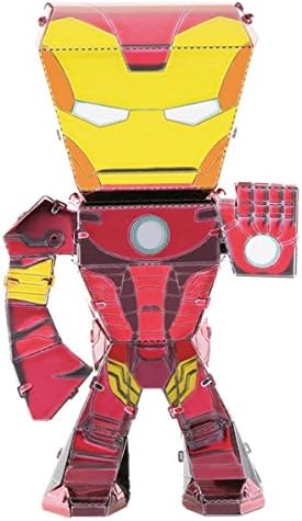 Metal Earth - Fascinations, Marvel Avengers Iron Man 3d metal Puzzle, Construktion Toys, laser cut models