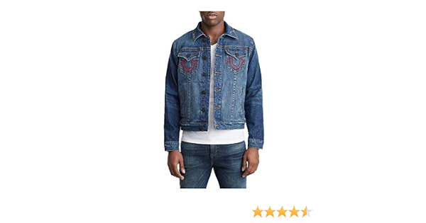 Western Stretch Denim Trucker Jacket 