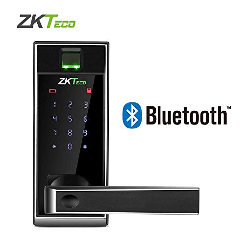 Preisvergleich Produktbild ZKTeco AL20B schlüsselloses biometrisches Fingerabdruck-Türschloss mit Bluetooth / Digitale intelligente Schlösser für Zuhause, Hotels, Zimmer und Schlafzimmer von ZKTeco