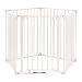 Baby Vivo Comfortable Barrier Metal 4+1 - Fire guard / heater guard white