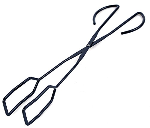 Metall Grillzange lang für BBQ Holzkohlegrills und Gasgrills