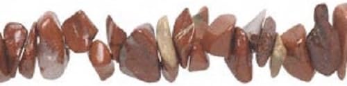 40 x Red Jasper (natural), Medium chip - 8-9mm - LB1290