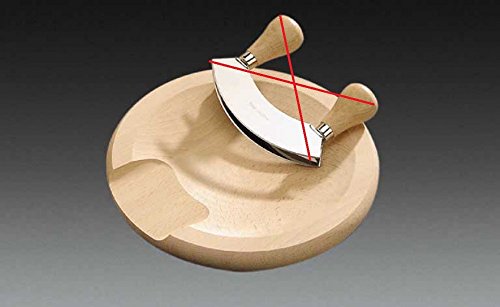 Kräuterbrett Kräuter-Schneidebrett Schneidebrett Wiegemesserbrett Wiegebrett Weedboard Holzbrett für Kräuter