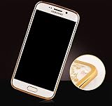 Samsung Galaxy S7 Edge Hülle Silikon Transparent Durchsichtig Nnopbeclik® Glitzer Schutzhülle Ultra Slim TPU Tier bling bling Cover Case mit Rosa Blume, Schutzhülle Muster Glänzend Kristall Diamant mit Ringständer Stoßdämpfend Transparent Spiegel Schutz Handy Hülle Crystal Glitzer Strass Blume Case Tasche Etui Bumper Pour Samsung Galaxy S7 Edge 5.5 Zoll[Bowknot,RosaGolden] - 5
