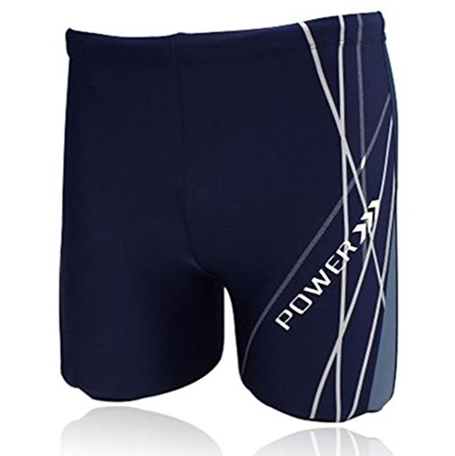 Ispeed Men's Fashion Jammer Swimsuit (Blue, 34)