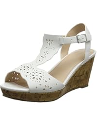 Evans Harlowe, Zapatos con Tacon y Correa de Tobillo Para Mujer