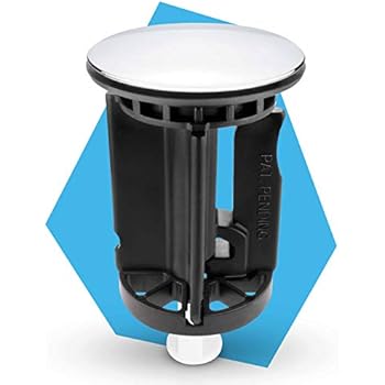 Haarsieb Haarfänger 10er Waschbecken mit Hebestopfen Waschtisch Sieb