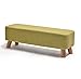 Produktbild Eeayyygch Sofa Massivholz Fußbank Padded Fußhocker Make-up Hocker/Ändern Schuhe Hocker Fashion Bänke Beige (Farbe: # 3, Größe: 29 * 57 * 29cm) (Farbe : #2, Größe : 29 * 87 * 29cm)
