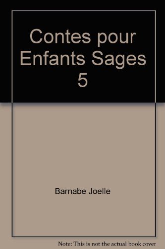 couverture de : Contes pour enfants sages