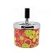 Produktbild Unbekannt Drehaschenbecher 70er Pop Flower Power 3 Design Auswahl (Blumen Rot)