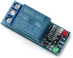 Electronicspices 5V One Channel Relay Module Relay Switch with Isolation High Low Level Trigger