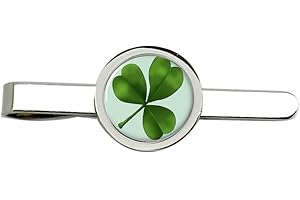 FAMILY CRESTS Lucky Irish Shamrock Tie Clip/Bar