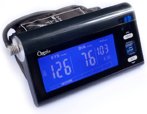 Ozeri Monitor con detección Inteligente hipertensión presión CardioTech Premium Serie BP3T Brazo Arterial