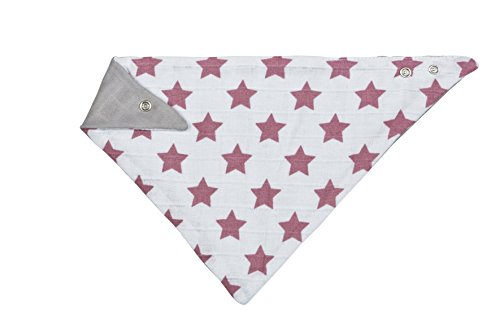 Lässig Muslin Bandana Dreieckstuch 100% Baumwolle Sabbern Spucken Babylätzchen Baby Halstuch Spucktuch, Stars girls