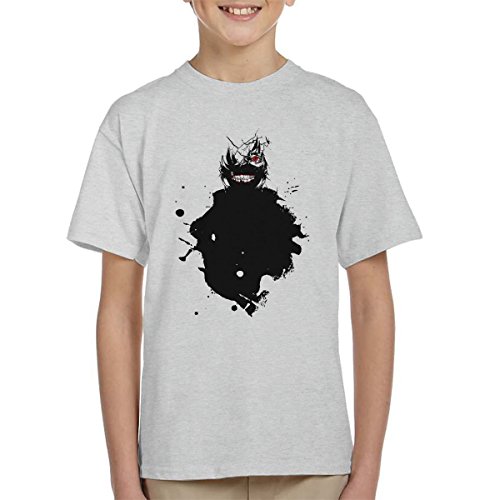 Cloud City 7Kaneki Paint Splatter Tokyo Ghoul Kid's T-Shirt