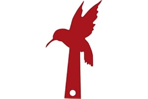 Tanant Red Homing Pigeons Decoration Emblems Creative Red Pigeons Mailbox Decoration Mailbox Flag Cardinal Mailbox Logo Crafts Decoration Sign for Home Garden