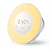 Produktbild Lichtwecker , SIEGES Wecker Wake Up Light Sonnenaufgang Simulator Wecker mit Bluetooth 4.0 Lautsprecher , FM Radio AUX Nature Sounds Touch Control 7 Farben beleuch