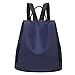 Produktbild MYLL Rucksack Nylon Schule Daypack Wasserdicht Anti-Theft Rucksack Für Frauen Damen Mädchen College Gym Arbeit Sport,DarkBlue