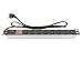 Produktbild Good Connections® Steckdosenleiste 19" (1HE) - Schutzkontakt-Stecker an 8x C13 Kaltgeräte-Buchse (10A) -Schalter, ÜSS - Aluminium-Profil - silber