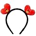 Price comparison product image BT21 Portable Mini Elastic Hair Band Cartoon Headband Bangtan Boys Fans Hair Band Plush Hair Accessories Unisex - red & yellow