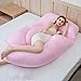 Produktbild Schwangerschafts-Schlafkissen Cotton Pregnant Women Pillow Belt Lendenkissen Sleeping Pad Stomach Lift Pillow (Color : Pink)