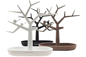 waschies Alberello di asciugatura, perfetto per asciugare i pads levatrucco lavabili di waschies, albero con pratico vassoio di raccolta, nero