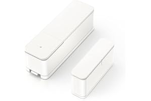 Bosch Smart Home - Contact de porte/fenêtre II plus, protection anti-effraction avec capteur intelligent pour détecter des chocs, compatible avec Amazon Alexa et l’Assistant Google, blanc