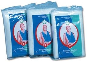 Wallace Cameron Triangular Bandages Hard-wearing Compliance Reusable Ref 1805017 [Pack 6]
