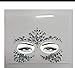Produktbild LFVGUIOP Adhesive Face Gems Strass Tattoo Juwelen Festival Party Body Glitter Sticker Flash Temporäre Tattoos Sticke Pack of 2