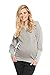My Tummy Maternity Sweatshirt Jumper Blouse Naomi Silver Heather Grey M (Medium)