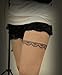 New 1pcs White Henna Ink Lace Flower Temporary Flash Tattoo Inspired Stickers Fake Tattoos (J016W_BK)