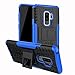 Produktbild Conie Hülle für Samsung Galaxy S9 Plus, S9+ - Outdoor Cover, Extra Verstärkte Schutzhülle, Rutschester Wasserabweisender Handy Bumper, Galaxy S9 Plus Rückschale Blau