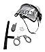 Produktbild Brigamo 247355 - Deutsches Polizei Set mit Helm, Schlagstock, Handschellen, Funkgerät und Polizeimarke