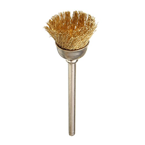 MOHOO 45 PC Drahtbürste Bohrmaschine Stahldraht Rundbürsten Dremel Zubehör für Präzisionswerkzeuge (neues Material) - 4