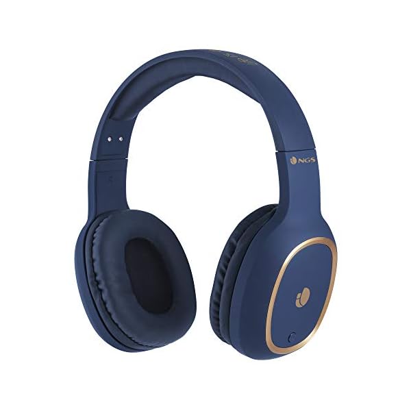 NGS Artica Pride- Auriculares de Diadema, estéreo, inalámbricos, Bluetooth, con micrófono, 7 Horas de autonomía, Manos…