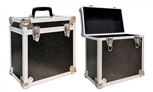 Preisvergleich Produktbild Neo Media 12 Zoll 50 LP DJ Aufbewahrungsbox – Schwarz