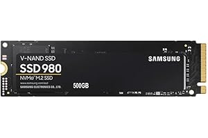 Samsung 980 500 GB PCIe 3.0 (up to 3500mbs) NVMe M.2 Internal Solid State Drive (SSD) (MZ-V8V500BW)